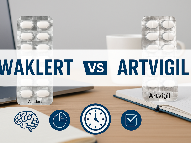 Waklert vs. Artvigil: Armodafinil