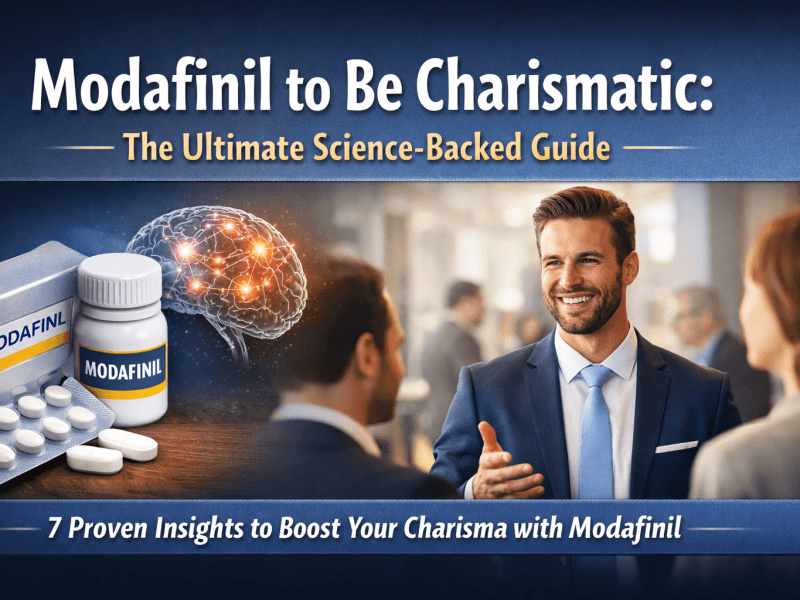 Modafinil to Be Charismatic