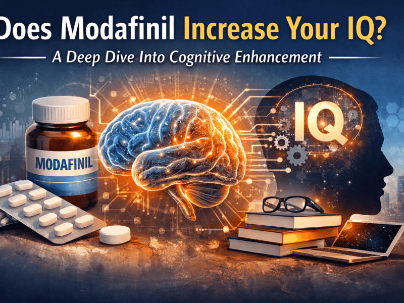Modafinil and IQ