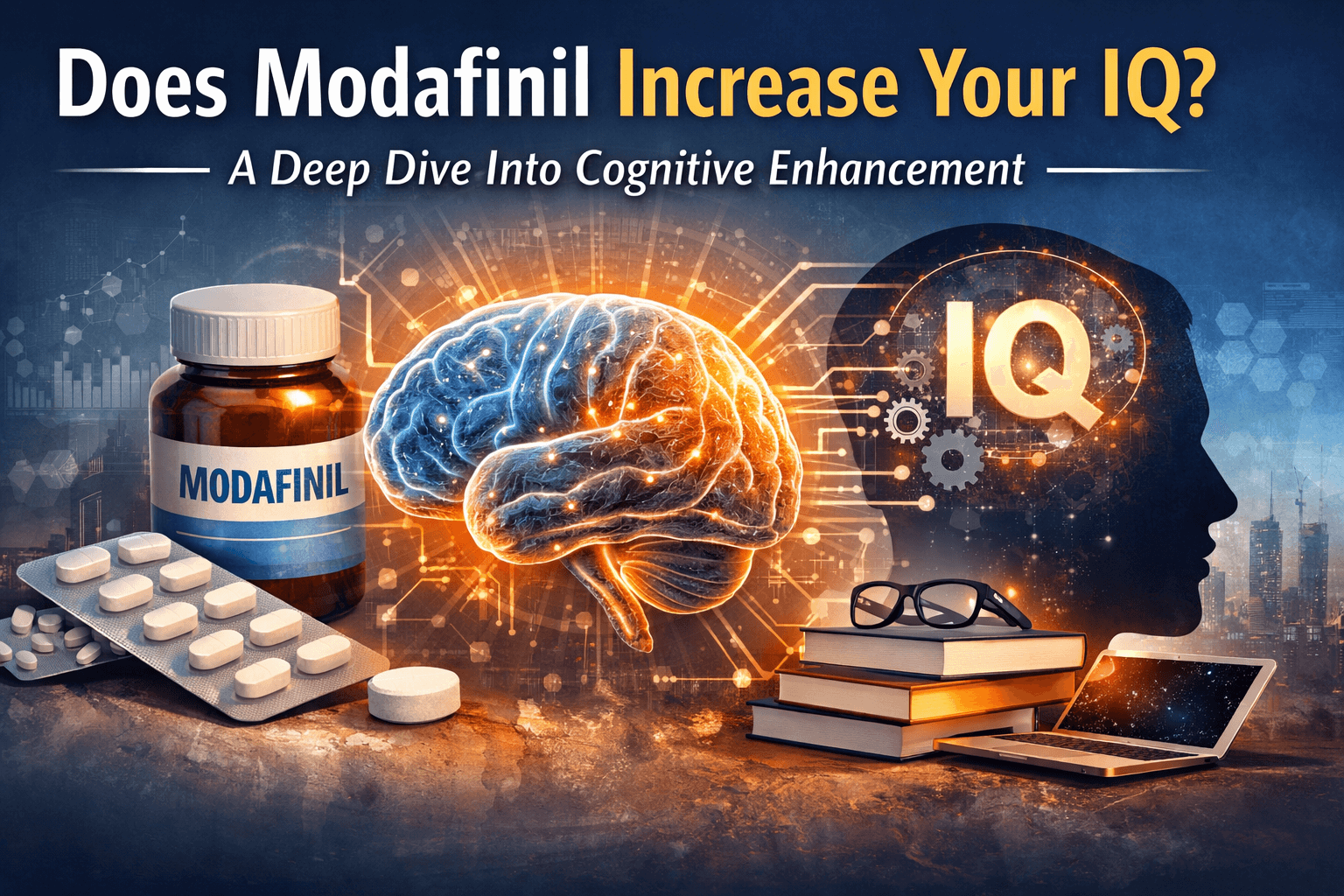 Modafinil and IQ
