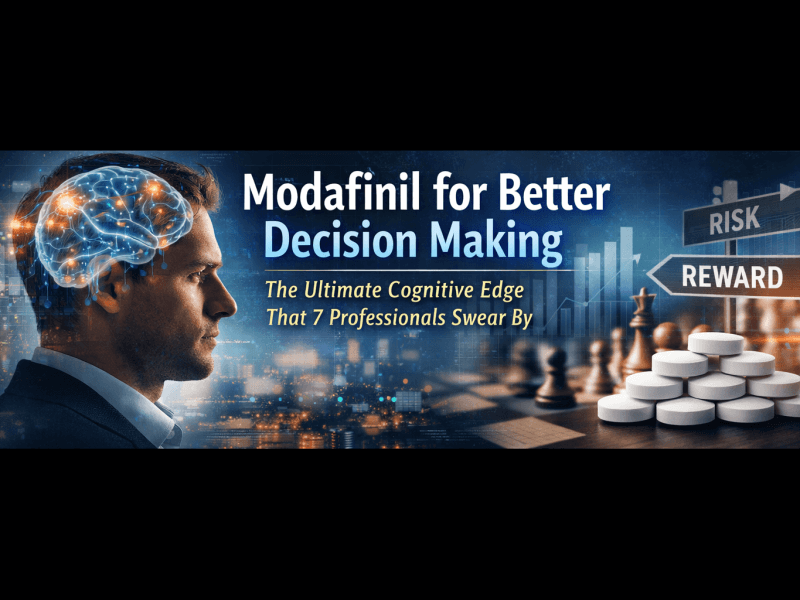 Modafinil decision making