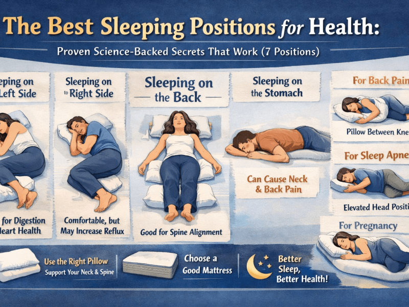 The Best Sleeping Positions for Health