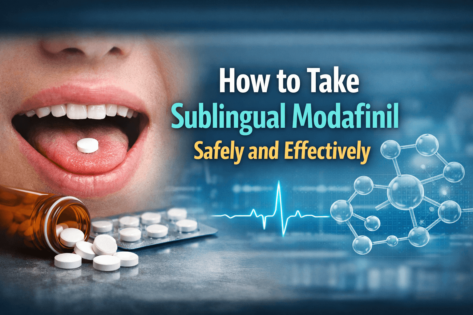 take sublingual modafinil