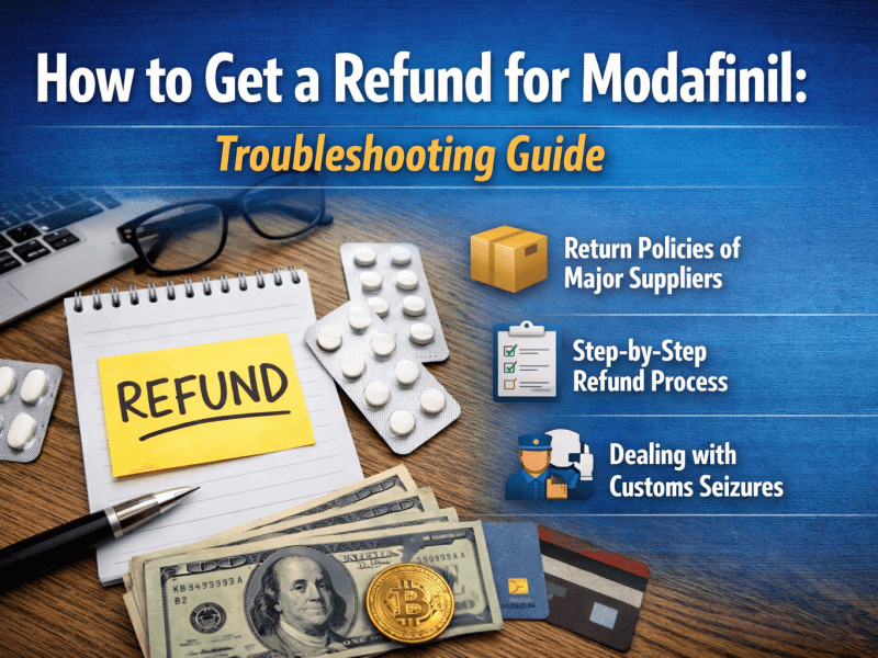 Refund for Modafinil