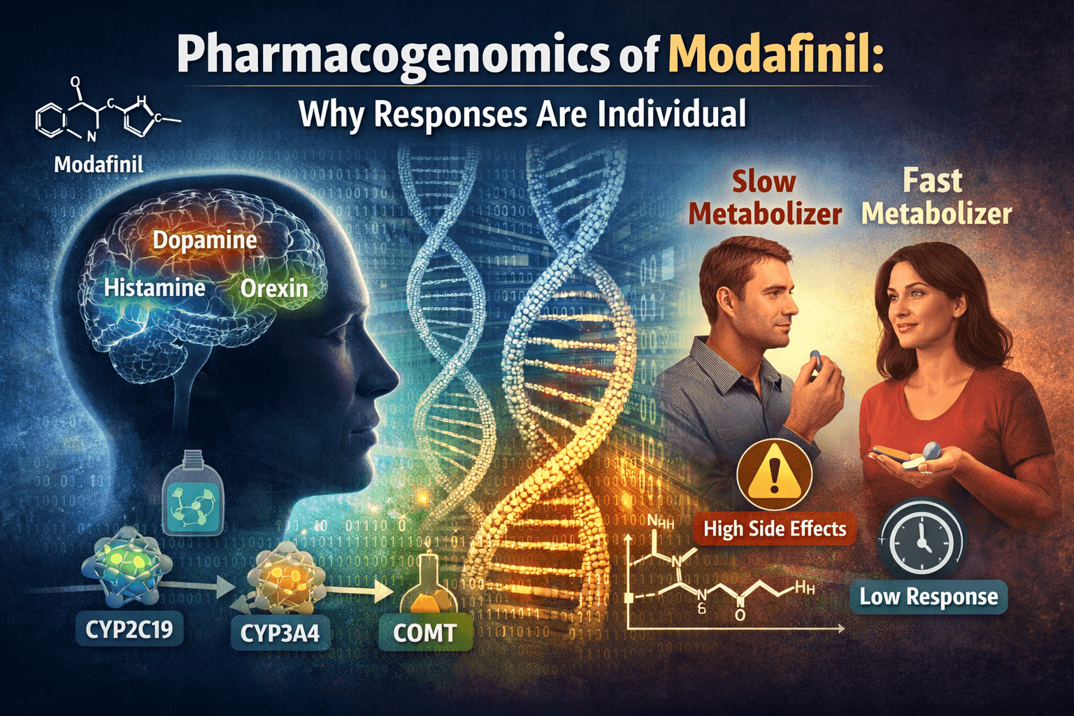 Pharmacogenomics Modafinil