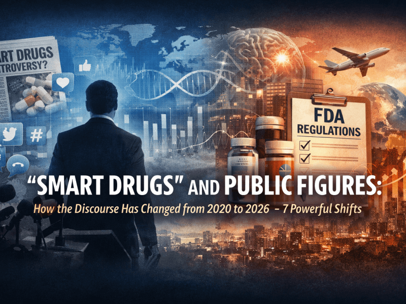 Smart drugs and public figures