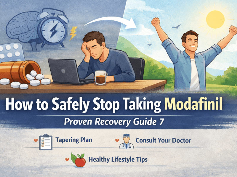 Safely Stop Taking Modafinil