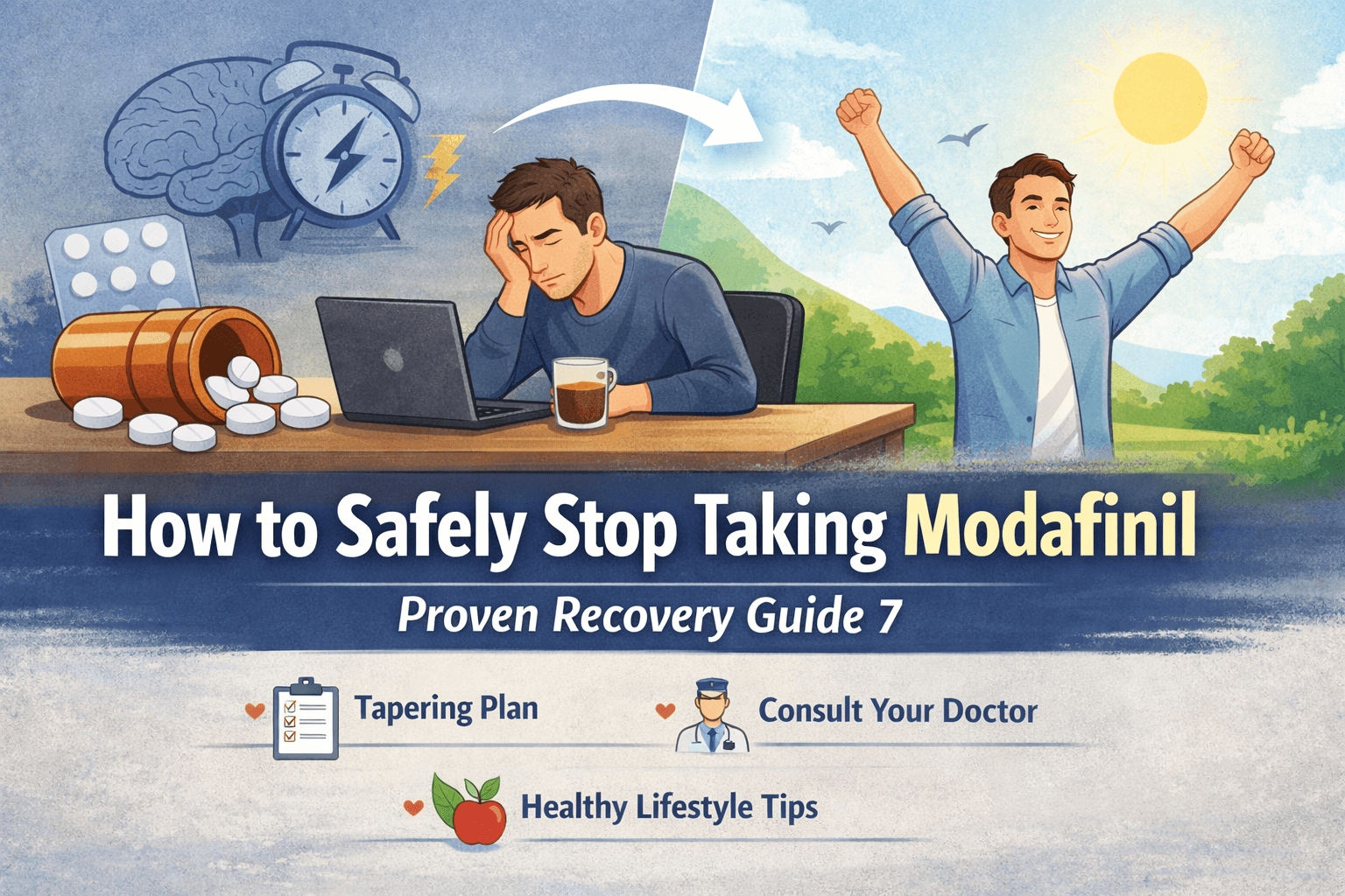 Safely Stop Taking Modafinil